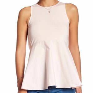 NWOT Sugarlips Katia Peplum Shirt Nordstrom